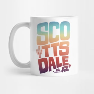 Scottsdale Rainbow Type Mug